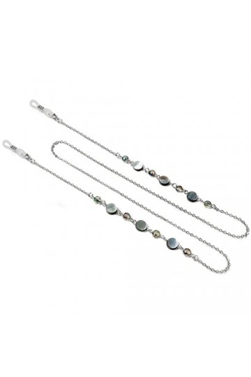 Chaîne de lunettes pour femme, support élégant pour lunettes de soleil, collier pour voyage