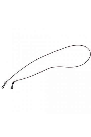 Ogquaton Lunettes de Soleil de Mode Lunettes de Soleil Cire Cordon Sangle Lunettes de Lecture Titulaire Brun Durable et Prati