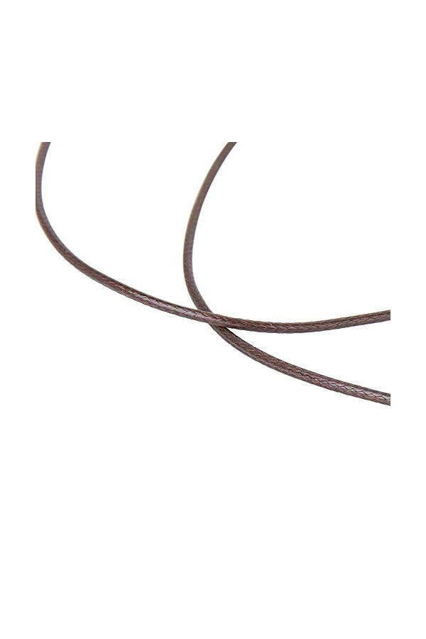 Ogquaton Lunettes de Soleil de Mode Lunettes de Soleil Cire Cordon Sangle Lunettes de Lecture Titulaire Brun Durable et Prati