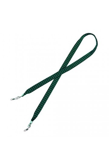 ACemt Cordon à lunettes noir pour femme - Chaîne de lunettes de soleil - Masque - Chaîne de lunettes élégante - Perle, vert, 