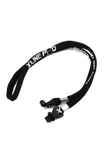 Cordon à Lunettes de Soleil Elastique Réglable Support de Lunettes Style Sport Noir