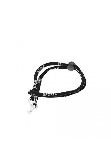 Noir Support de lunettes de soleil réglable Cordon de lunettes Cordon de cou robuste et pratique