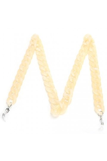 Fupi Chaîne de Lunettes, chaîne de Support de moufle Simple et Pratique en Plastique pour Voyager pour Les Hommes pour Les ac