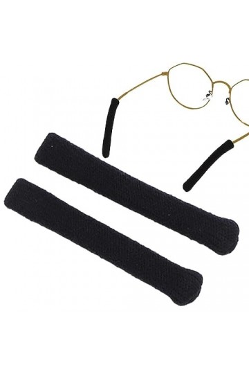 Kasmole Coussinets doreille pour Lunettes | Manchons Lunettes à Tricoter,Bras élastiques pour Lunettes antidérapants, Coussi