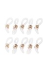 Ailan 10 pièces chaîne de Lunettes se termine Efficace Connexion métal Boucle Lunettes retenue pour Lunettes de Soleil Collie