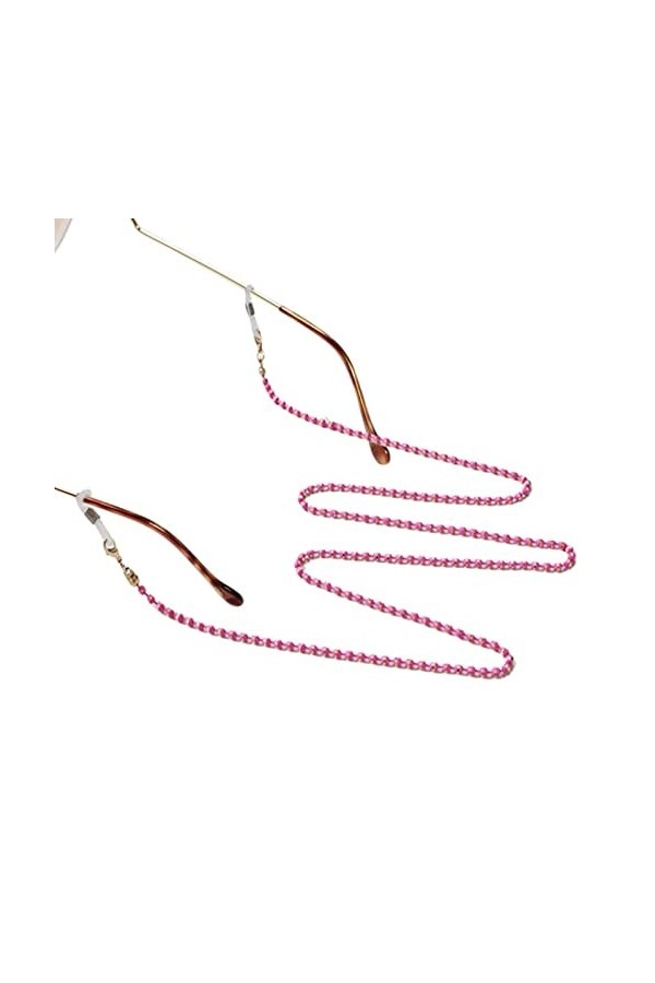 pologmase Chaîne à Lunettes | chaînes Lunettes perlées pour Femmes,Chaînes décoratives Corà Lunettes pour Femme, Cordon Lunet