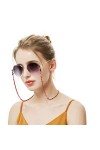 Générique Lunettes et chaînes cordons lanyards chaîne de lunettes de soleil sangle pour femmes Porte-accessoires Lunettes De 