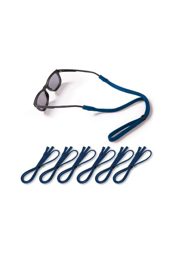 Gehanico Cordon Lunette Sangles de Lunettes Réglables 6 Pièces Sangles de Lunettes Cordons Ajustable Universel Lunettes Sangl
