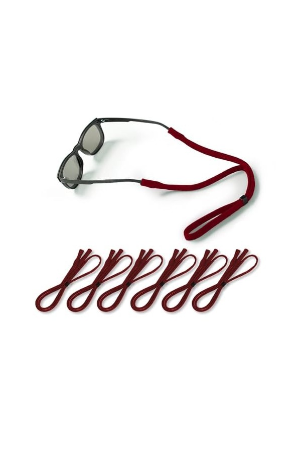 Gehanico Cordon Lunette Sangles de Lunettes Réglables 6 Pièces Sangles de Lunettes Cordons Ajustable Universel Lunettes Sangl