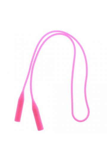 Cordon à Lunettes de Soleil en Silicone Support Porte Lunettes Style Sport - Rose