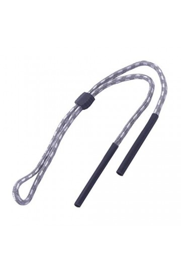 COMVIP Antidérapant Cordon à Lunettes Sport pour Femme Homme Attache-Lunettes Gris