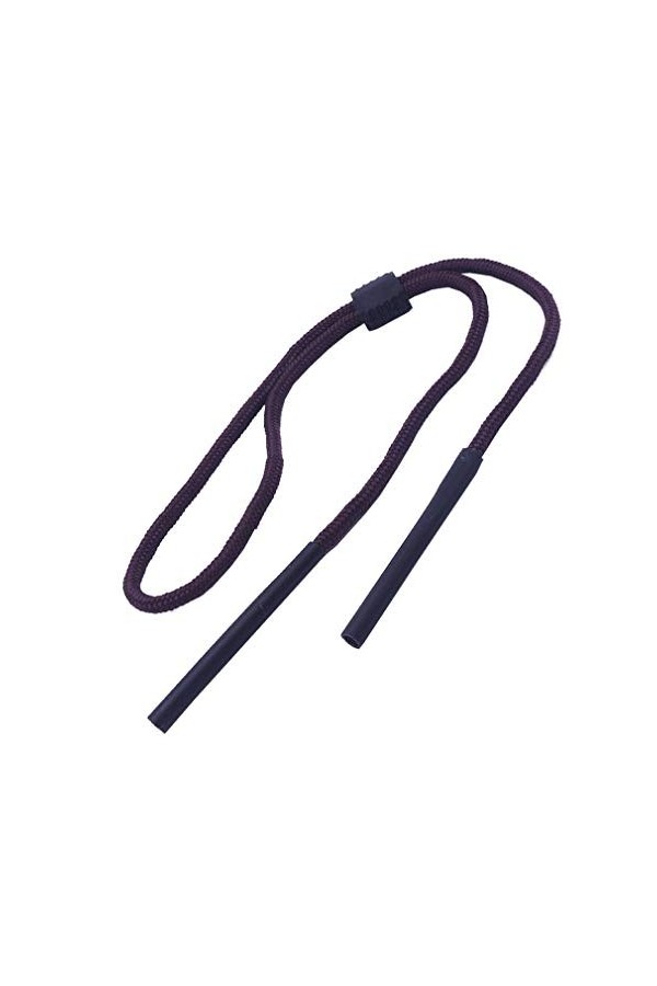 COMVIP Antidérapant Cordon à Lunettes Sport pour Femme Homme Attache-Lunettes Gris