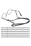 WLLHYF Cordon de Lunettes de Soleil Cordon de Lunettes de Sport Sangle de Retenue de Lunettes de Sport Cordon de Chaîne de Lu