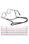 WLLHYF Cordon de Lunettes de Soleil Cordon de Lunettes de Sport Sangle de Retenue de Lunettes de Sport Cordon de Chaîne de Lu