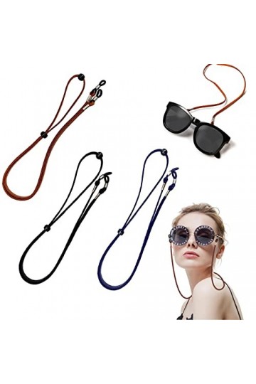 Tpubmity 7 Pcs Chaine Lunettes Multicolore Universel Lunettes Sangle Cordons Lunettes, Anti-dérapantes Sangle de Lunettes, po