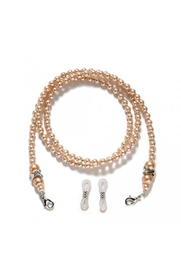 KLOVA Cordon Lunettes Lecture Pour Femmes Chaîne Lunettes Perlées Sangle Cordon Lunettes Support Chaîne Lunettes Support Cord