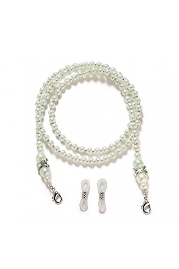 KLOVA Cordon Lunettes Lecture Pour Femmes Chaîne Lunettes Perlées Sangle Cordon Lunettes Support Chaîne Lunettes Support Cord