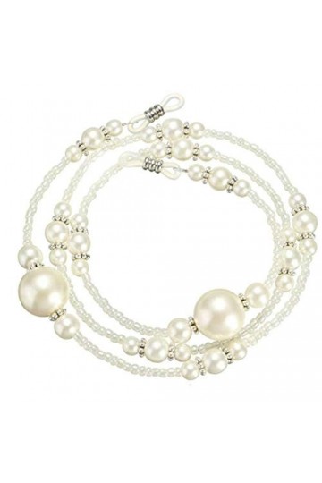 Beito Femmes Corde Eyeglass Perles Imitation Perles Eyewears Lunettes De Soleil Collier Bracelet Lunettes De Lecture Chaîne C