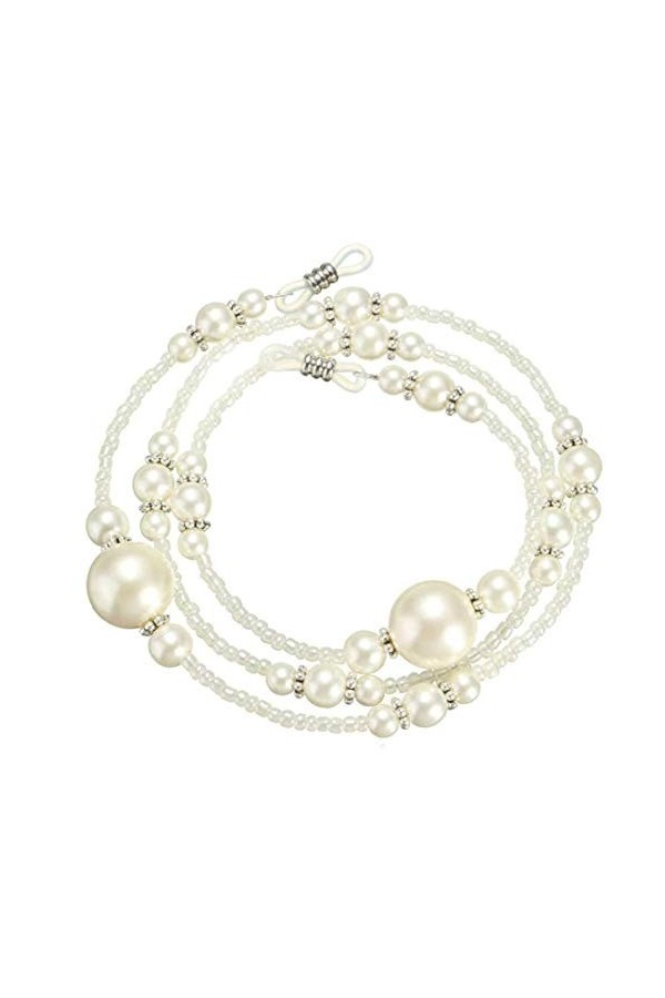 Beito Femmes Corde Eyeglass Perles Imitation Perles Eyewears Lunettes De Soleil Collier Bracelet Lunettes De Lecture Chaîne C