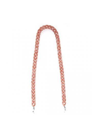 Lanière de Lunettes Ajustable, Tressée à la Main, élégante et à la Mode, Lanière de Lunettes de Soleil avec Chaîne Anti-perte