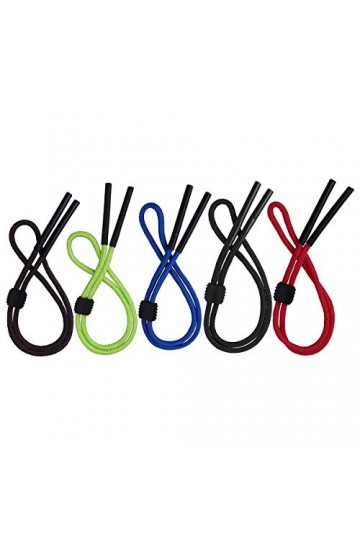 dPois 5 Pcs Cordons à Lunettes Sport Sangle de Lunettes, Chaîne de Lunettes de Sécurité Universel, Lanières de Lunettes pour 
