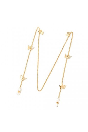 TOSSPER 1 Pc Lunettes Chaîne Collier Collier Sangle Lunette Antidérapante Titulaire Cordon Col Chaîne Bracelet Bracelet Unise