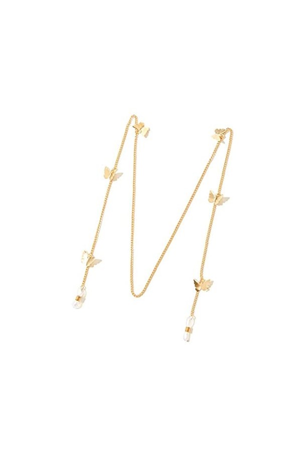 TOSSPER 1 Pc Lunettes Chaîne Collier Collier Sangle Lunette Antidérapante Titulaire Cordon Col Chaîne Bracelet Bracelet Unise