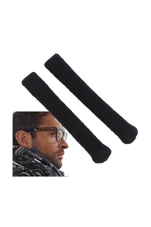Yatlouba lunettes pour oreilles | manchons lunettes à tricoter | Manchons branches lunettes, poignée doreille lunettes, cous