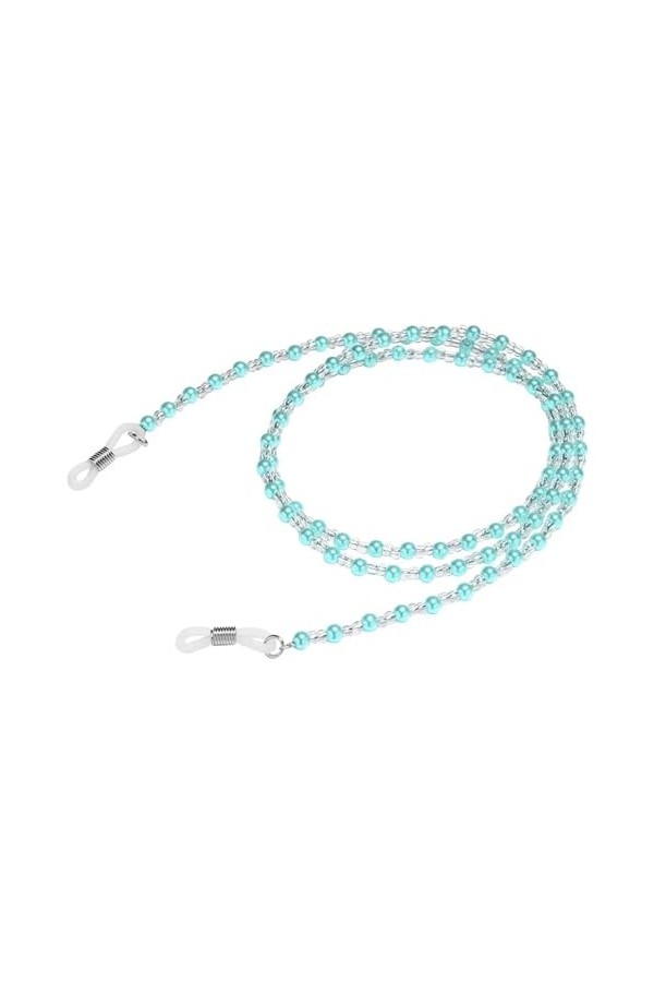 YCBMINGCAN Chaîne de support pour lunettes, lunettes de lecture, lunettes de soleil, corde de perles, support de cordon à lun