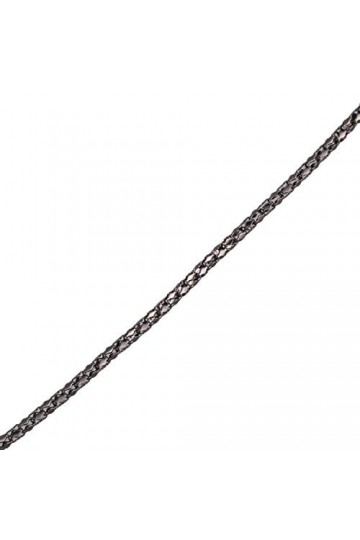 LINGLOUZAN Lunettes de lecure Spectacles Lunettes de soleil Metal Chaine 56cm Longue Cordelette,Bretelle - noir