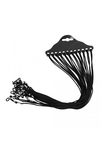 Sharplace 12pcs Anti-dérapant Lunettes De Soleil Titulaire Corde Sangles Lanière Pour Lunettes Suspendues/Chaînes De Lunettes