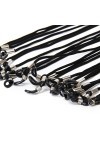 Sharplace 12pcs Anti-dérapant Lunettes De Soleil Titulaire Corde Sangles Lanière Pour Lunettes Suspendues/Chaînes De Lunettes
