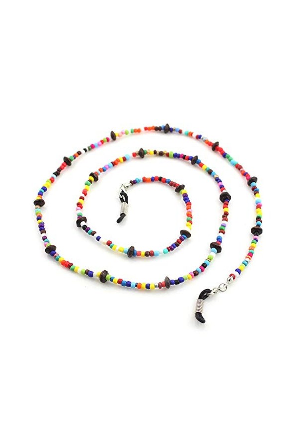 LANCHEN Lunettes De Lecture Chaîne Mixte Couleur Perle Lunettes De Soleil Titulaire Lunettes Courroie De Cou Corde