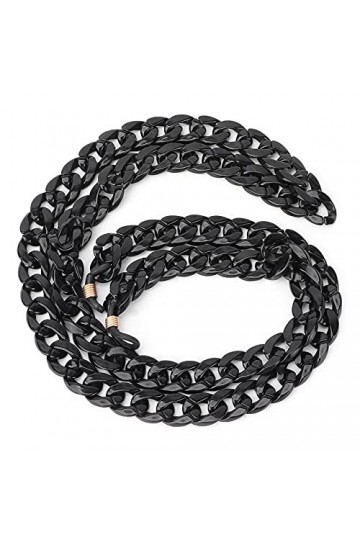 Sangle de ficelle de lunettes, autour du cou Sangle de lunettes Anti-dérapant Chaîne de lunettes en acrylique Design unique p