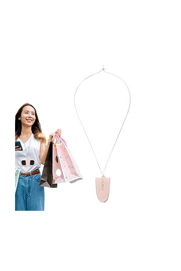 LXURY Porte-Sangle de Lunettes,Porte-Lunettes de Soleil à Fermeture magnétique pour Voyage | Agrafe réglable de Support de Ch