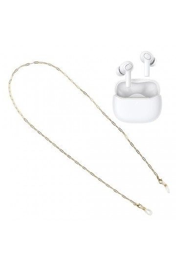 HMLTD Lanière découteur - Corpour écouteurs anti-perte en métal,cordes sport portables, cordon cou pour écouteurs sans fil