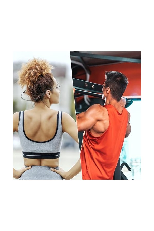 Amaxiu Lot de 4 sangles antidérapantes réglables pour lunettes de soleil - Sans queue - Pour homme et femme, noir, taille uni