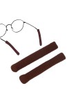 Fulenyi Coussinets doreille pour lunettes - Protège-oreilles pour lunettes à tricoter - lunettes antidérapants pour lunettes