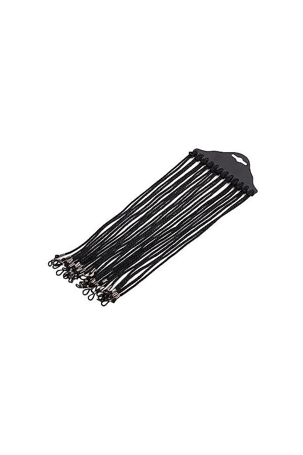 FSSTUD Lot de 24 cordons en nylon pour lunettes de lecture, cordon antidérapant pour lunettes de soleil, chaîne de retenue de