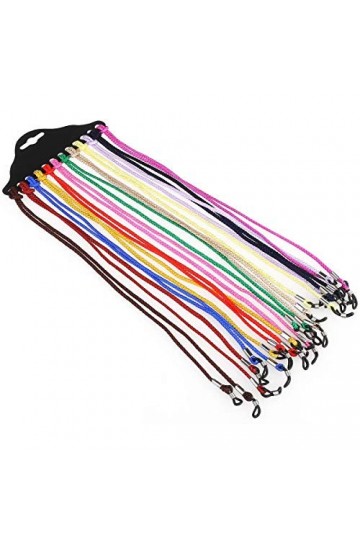 12 Pièces Lunettes De Soleil Lunettes De Soleil Cou Cordon Nylon Spectacle Cadre Titulaire Lunettes
