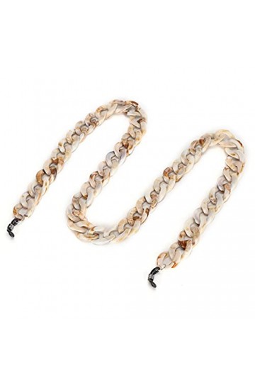 BROLEO Chaîne de Lunettes, élégant Porte-Lunettes Polyvalent pour Femme pour Lunettes de Lecture pour Lunettes Optiques pour 