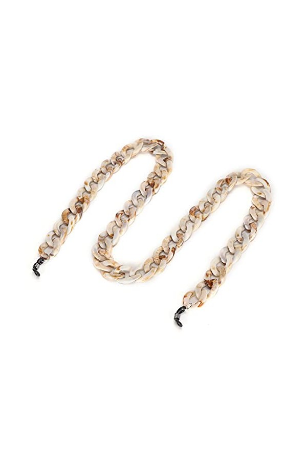 BROLEO Chaîne de Lunettes, élégant Porte-Lunettes Polyvalent pour Femme pour Lunettes de Lecture pour Lunettes Optiques pour 