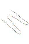 Collier de lunettes, chaîne de lunettes robuste en perles de verre multifonctionnel pour un usage quotidien pour les fêtes po