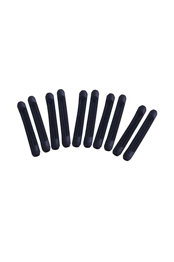 MOVKZACV Lot de 5 paires dembouts de lunettes en silicone souple antidérapant et élastique pour lunettes de soleil ou de lec