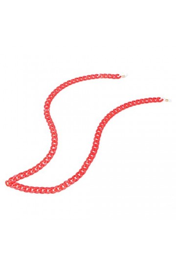 XINL Chaîne de Lunettes, chaîne de Support de Couverture de Visage Anti-Chute Acrylique pour Femmes pour Un Usage Quotidien