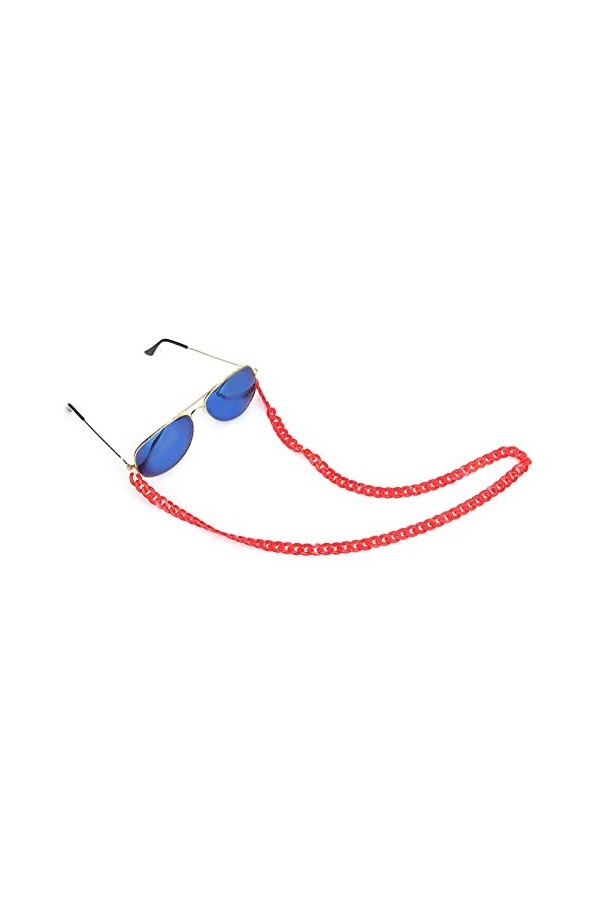 XINL Chaîne de Lunettes, chaîne de Support de Couverture de Visage Anti-Chute Acrylique pour Femmes pour Un Usage Quotidien