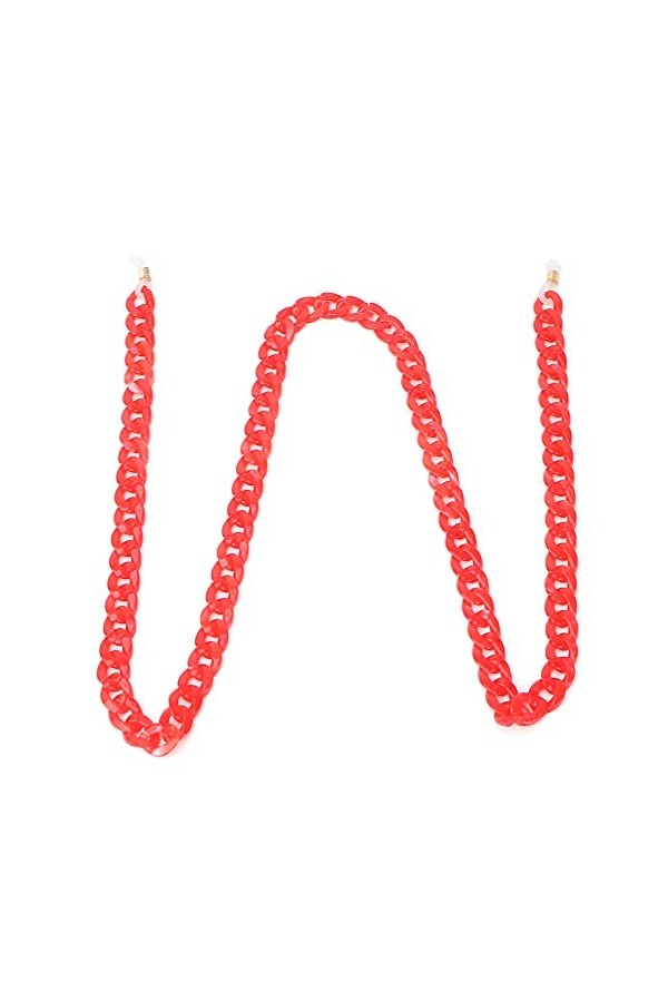 Entatial Chaîne de Lunettes, chaîne de Support de Couvre-Visage Anti-Chute Roman Unique Acrylique Polyvalent pour Un Usage Qu