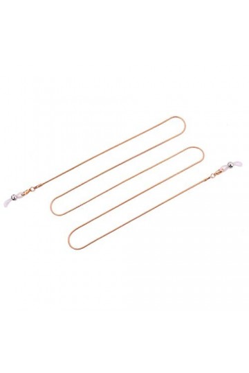 Clicitina Lunettes de décoration rétro - Chaînes en métal antidérapantes pour hommes/femmes - Planète - Chaîne - Outils de bi