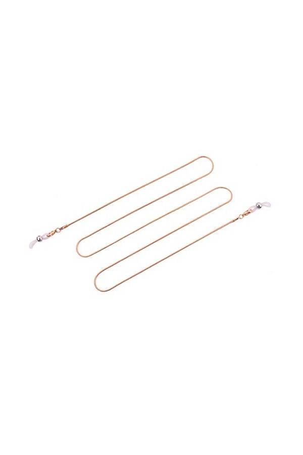 Clicitina Lunettes de décoration rétro - Chaînes en métal antidérapantes pour hommes/femmes - Planète - Chaîne - Outils de bi