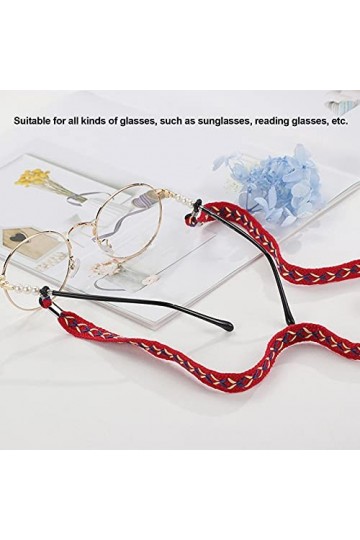Sangle de lunettes, confortable à utiliser, chaîne de lunettes légère et durable pour tous les types de lunettes à porter au 